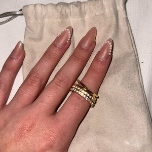 Bundle of 3 Kendra Scott rings